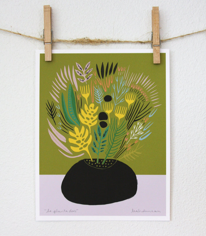 La Planta Dos Print vendor-unknown