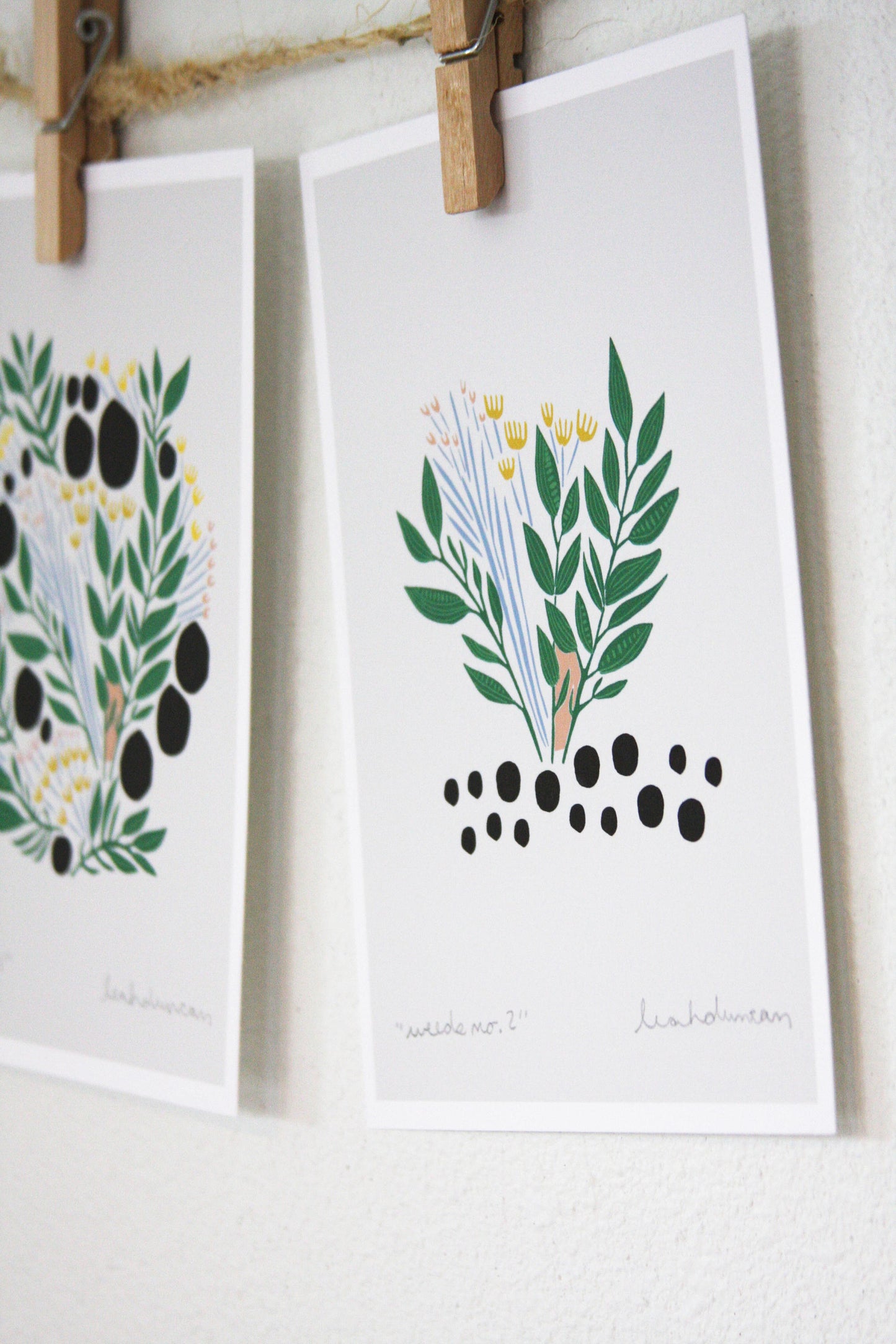 Weeds Print Set