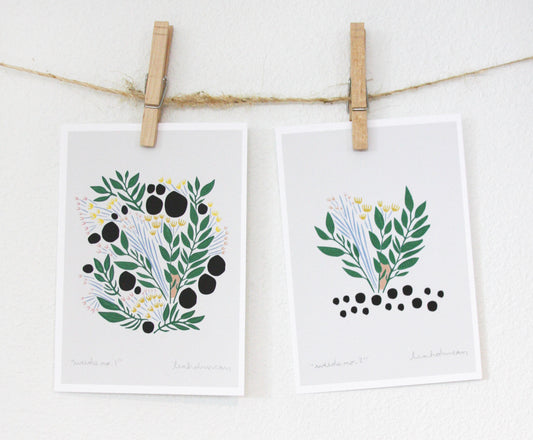 Weeds Print Set