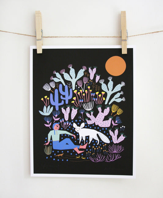 Fox Tamer Print