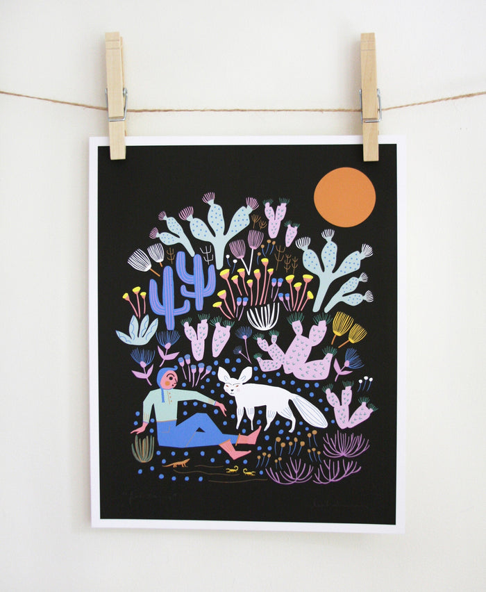 Fox Tamer Print vendor-unknown