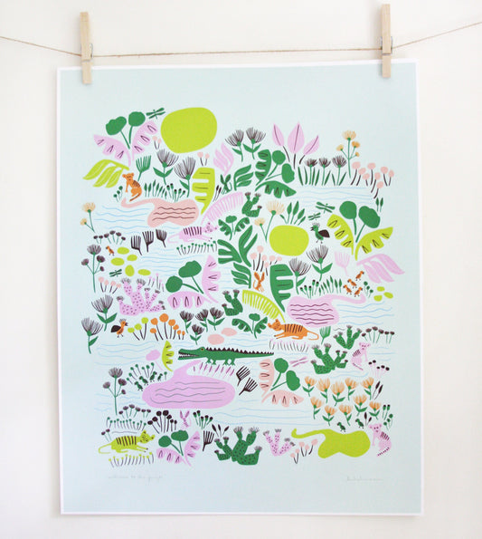 Welcome to the Jungle Print