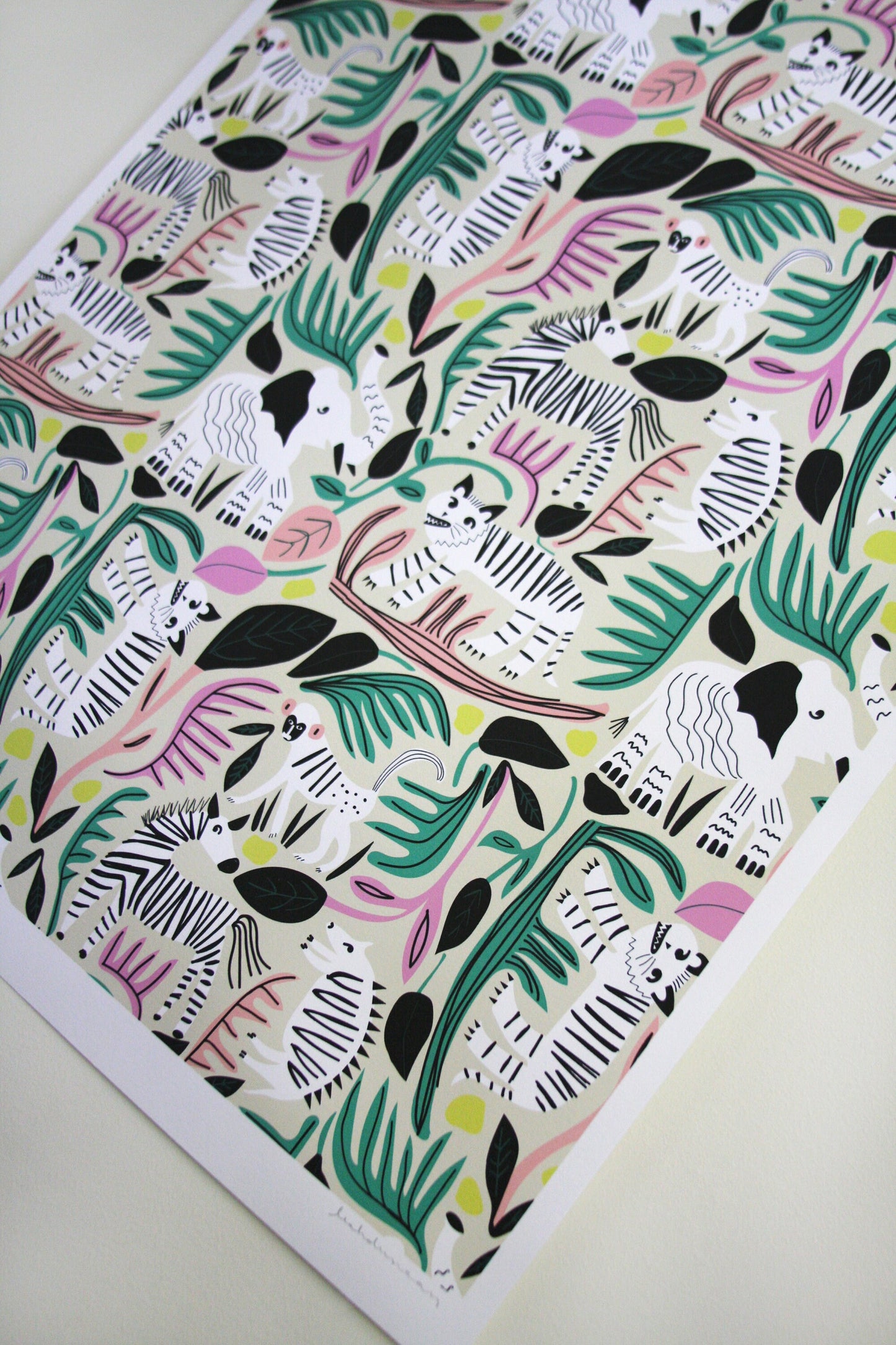 Jungle Forest Print