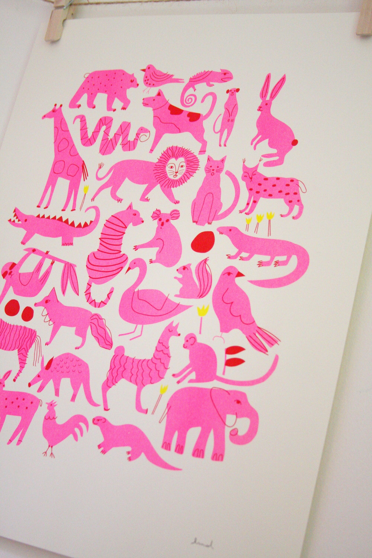 Creatures Print