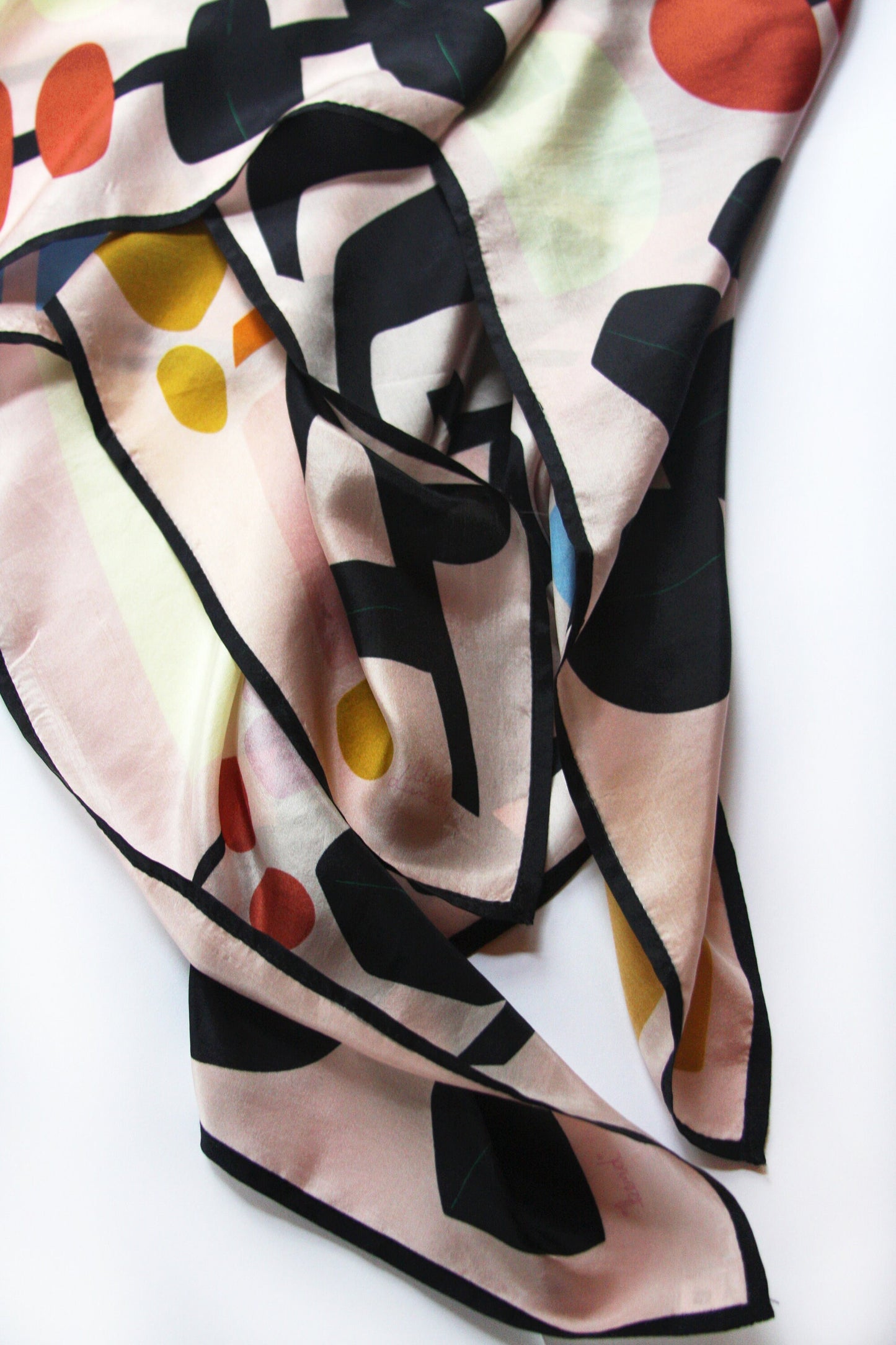 Bend Silk Scarf